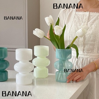 Banana1 แจกันดอกไม้แก้ว เครื่องประดับตั้งโต๊ะ แจกันตกแต่งสวนขวด