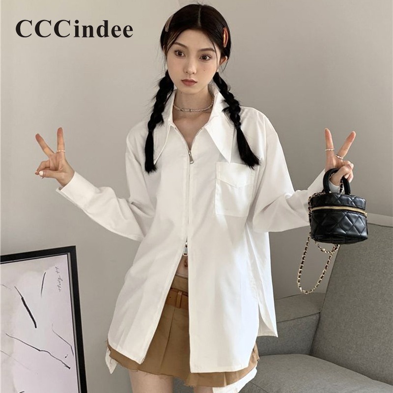 cccindee-ใหม่-เสื้อโปโลแขนยาว-คอโปโล-ทรงหลวม-สีพื้น-เข้ากับทุกการแต่งกาย-แฟชั่นสําหรับผู้หญิง-2023