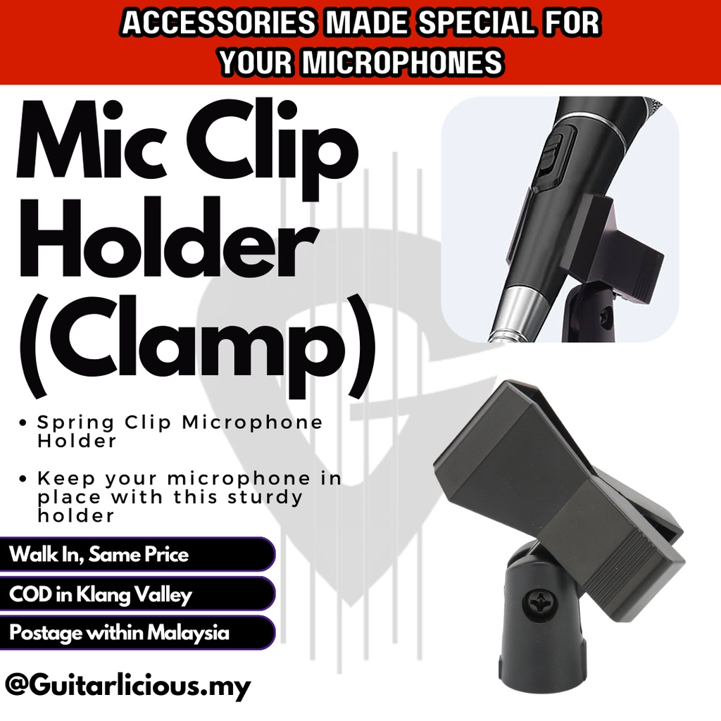 ขาตั้งไมโครโฟนแบบหนีบ (แบบหนีบ) - ( MH-03 / MH03 ) | Shopee Thailand