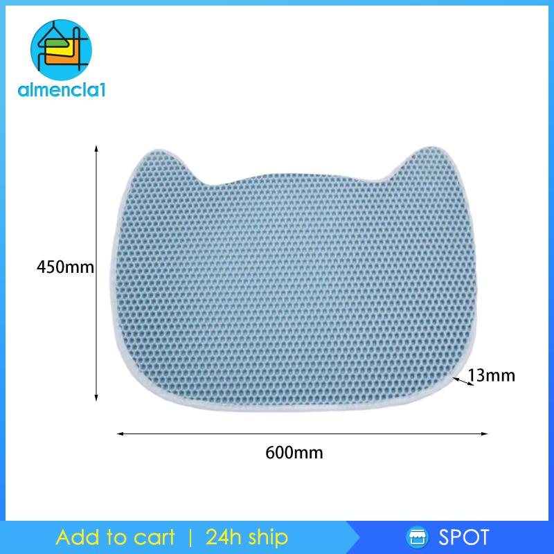 almencla1-แผ่นดักทรายแมว-สองชั้น-ใช้ซ้ําได้-ขนาดใหญ่