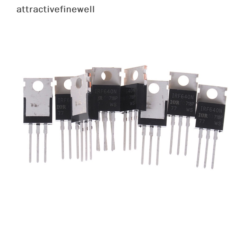 attractivefinewell-มอสเฟตพาวเวอร์-irf640-irf640n-18a-200v-to-220-tiv-10-ชิ้น