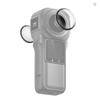 {Fsth} ฝาครอบเลนส์กล้องพาโนรามา 2 ชิ้น สําหรับ Insta360 ONE RS 1 นิ้ว 360 Edition