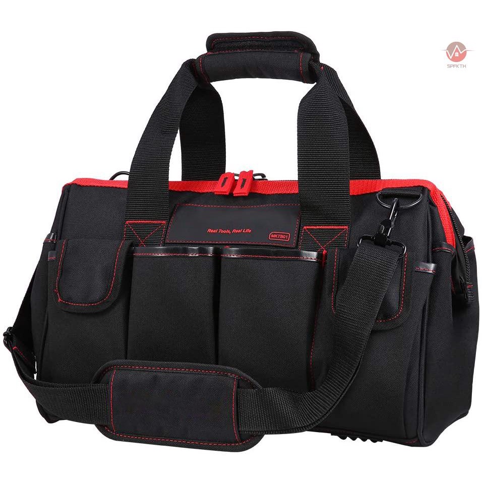 electrical-tool-bag-16-inch-tool-storage-kit-with-adjustable-shoulder-strap-geevorks-for-easy-organization