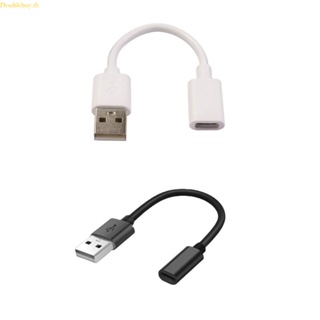 Doublebuy สายเคเบิล USB2 0 ตัวผู้ เป็น Type C ตัวเมีย เข้ากันได้กับ USB A เป็น USB C
