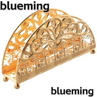 Blueming2 เครื่องจ่ายกระดาษทิชชู่ เหล็ก สีทอง 5.7 X 1.6 X 3.3 นิ้ว สําหรับตกแต่งห้อง