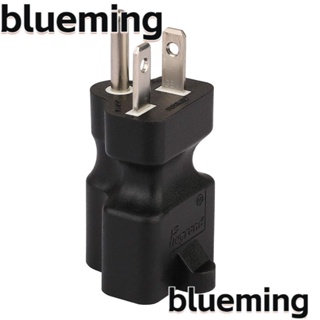 Blueming2 Nema อะแดปเตอร์แปลงปลั๊กเกจ PVC สีดํา 5-20P เป็น 5-15R 20A AC125V ABS ตัวเมีย ทนทาน สําหรับช่างไฟฟ้า