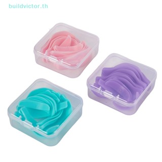 Buildvictor แผ่นซิลิโคน 3D อุปกรณ์เสริม สําหรับดัดขนตา 7 คู่