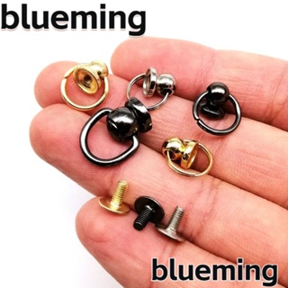 Blueming2 หมุดสตั๊ด โลหะผสมสังกะสี พร้อมโอริง ทนทาน สําหรับกระเป๋าหนัง โทรศัพท์ 10 ชิ้น ต่อแพ็ค