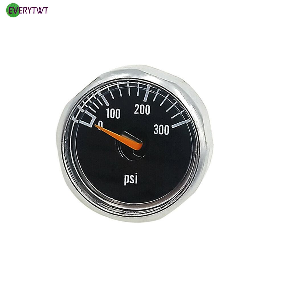 new-manometer-barometer-outdoor-pcp-paintball-silver-black-1-8npt-thread-1pcs