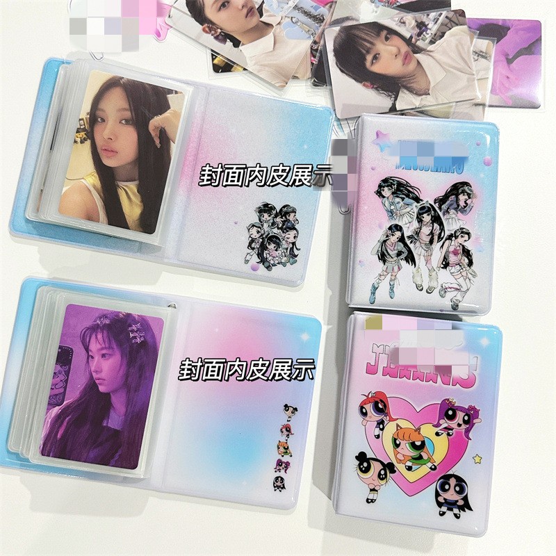 อัลบั้มรูปภาพ-kpop-idol-nwjns-bunnies-the-powerpuff-girls-28-ช่อง-ขนาดเล็ก-สําหรับเก็บการ์ด-ไอดอล