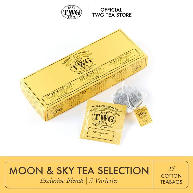 TWG Tea Moon and Sky Selection, Assortment of White Tea Blend, Green ...