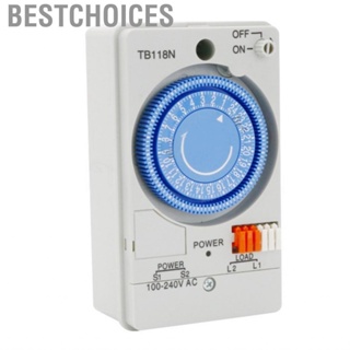 Bestchoices Mechanical Timer  NiMH  Multifunctional Time Control Switch Wear Resistant Compact Size for Home Appliance