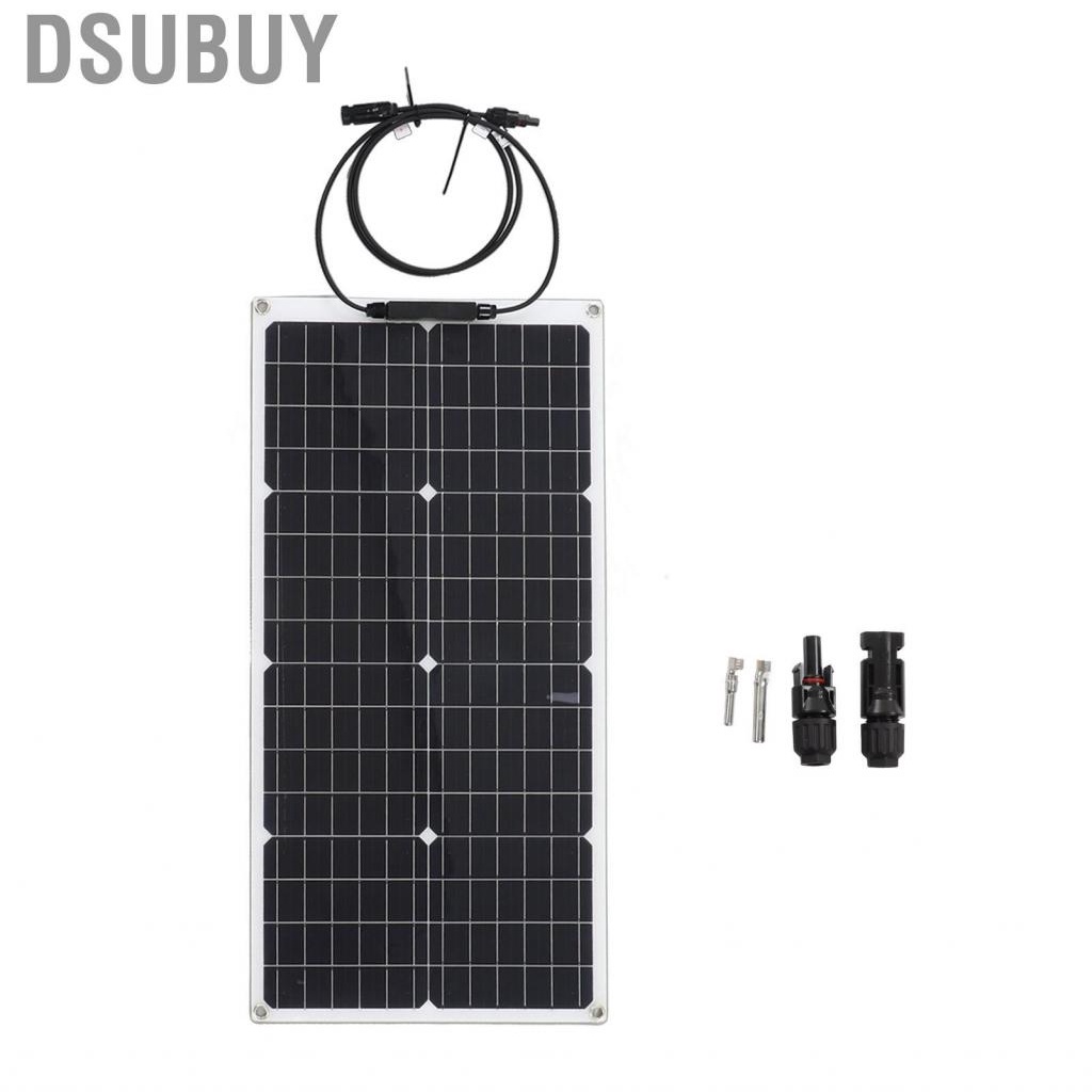 dsubuy-50w-18v-solar-panel-monocrystalline-ip65-portable-mx
