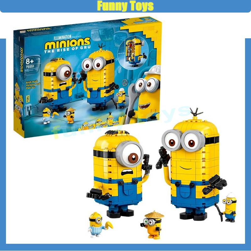 Despicable Me Minion บล็อคตัวต่อ รูปมินเนี่ยน 75551 ของเล่นสําหรับเด็ก ...