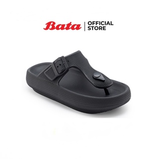 Bata บาจา รองเท้าแตะแบบสวม รองเท้าลำลอง น้ำหนักเบา สำหรับผู้หญิง รุ่น MALLOW สีเบจ 5715906 สีดำ 5716906