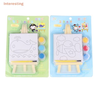 [Interesting] ชั้นวางวาดภาพระบายสีน้ํามันบนผ้าใบ รูปการ์ตูน DIY ของเล่นเสริมการเรียนรู้ สําหรับเด็กผู้ชาย ผู้หญิง ของขวัญวันเกิด ตกแต่งบ้าน