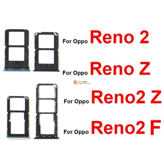 Guoyin- ถาดซิมการ์ด SD การ์ดรีดเดอร์ แบบเปลี่ยน สําหรับ OPPO Reno 2 Reno 2F Reno Z Reno 2Z