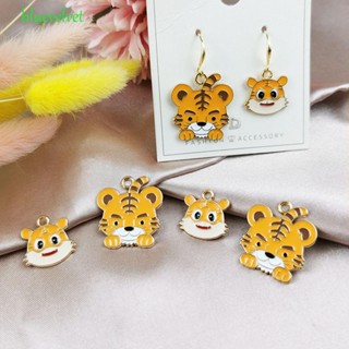 Bluevelvet จี้รูปสัตว์ สําหรับทําเครื่องประดับ สร้อยคอ ต่างหู DIY 10 ชิ้น ต่อชุด
