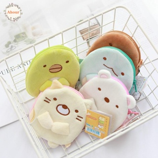 Ahour Sumikko Gurashi ตุ๊กตาเป็ด แมว หมี ญี่ปุ่น สายเคเบิล USB สําหรับเก็บหูฟัง