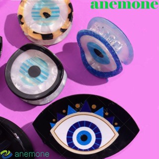 Anemone กิ๊บติดผมหางม้า PVC รูปปีศาจปีศาจปีศาจ สีฟ้า แบบสร้างสรรค์ เครื่องประดับ สําหรับเดินทาง