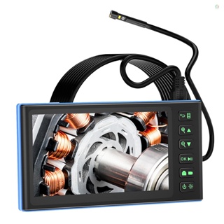 Audioworld กล้องเอ็นโดสโคป กล้องเอ็นโดสโคปคู่ หน้าจอสี IPS 7 นิ้ว พร้อมไฟ LED 7 ดวง 1080P IP67 กันน้ํา 2 ล้านพิกเซล