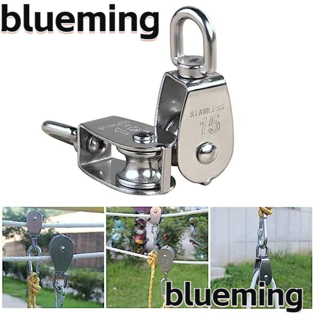 blueming2-บล็อกรอกลวดสลิง-สเตนเลส-304-m15-ขนาดเล็ก-สําหรับเชือก-2-ชิ้น