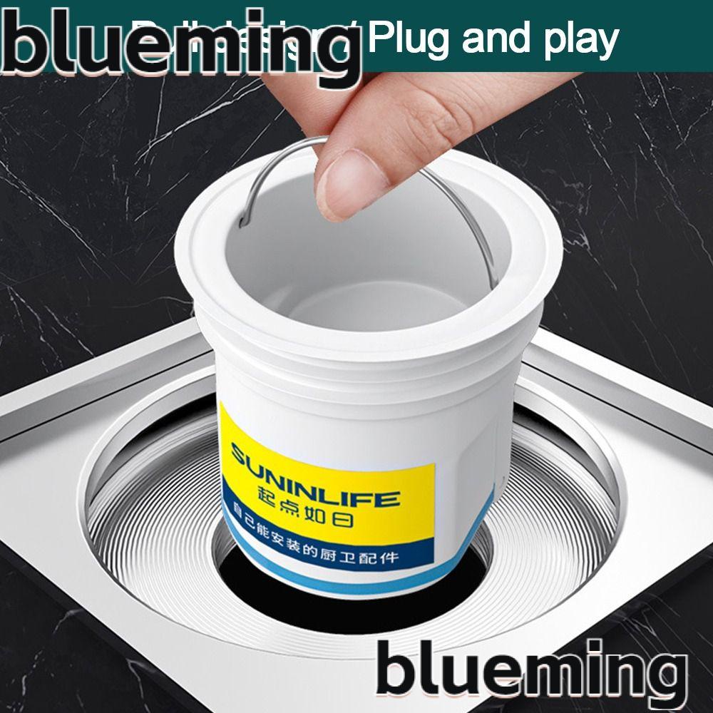 blueming2-ปลั๊กท่อระบายน้ํา-ดับกลิ่น-กันแมลง-ทนทาน-สีขาว-สําหรับห้องน้ํา-ห้องครัว