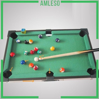 [Amleso] ชุดโต๊ะพูล บิลเลียด ของเล่น สําหรับผู้ใหญ่