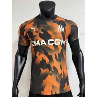 [Player Question] เสื้อกีฬาแขนสั้น ลายทีมฟุตบอล Marseille 2 Away Player Edition 2324 คุณภาพสูง