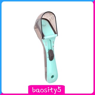 [Baosity5] ช้อนตวงอาหารสัตว์เลี้ยง พร้อมสเกลปรับได้ สําหรับลูกสุนัข แมว เบเกอรี่