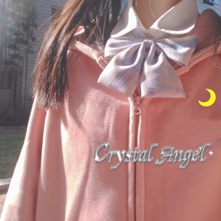 Crystal เสื้อกันหนาว เสื้อฮู้ด cozy คุณภาพสูง Popular สบายๆ WJK2390PD837Z230911