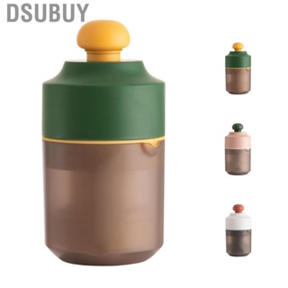Dsubuy Mini Manual Juicer 2 Way Juicing 8 Blades Small Portable DIY for Home Office Camping Traveling