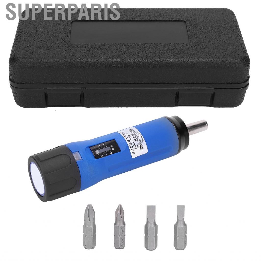 Superparis Iron+Nylon Screwdriver ZSQ6 Economical Preset Portable