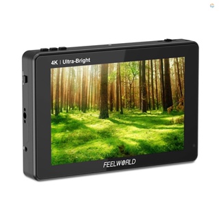 {Fsth} Feelworld LUT7S PRO มอนิเตอร์กล้อง DSLR 7 นิ้ว 2200nits 3D LUT หน้าจอสัมผัส IPS พร้อม 4K HDMI 3G-SDI อินพุต เอาท์พุต