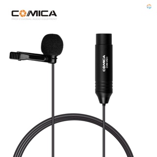 {Fsth} Comica CVM-V02O ไมโครโฟนคอนเดนเซอร์ ปลั๊ก XLR รองรับ 48V Phantom Power สําหรับกล้องวิดีโอ บันทึกวิดีโอ