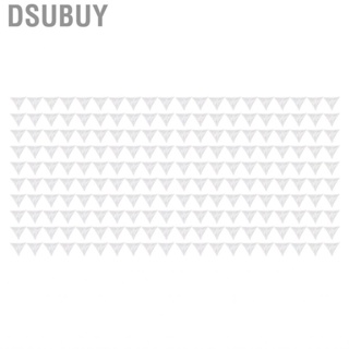 Dsubuy Inside Corner Dust Guards Clear Triangular Proof Table 200pcs