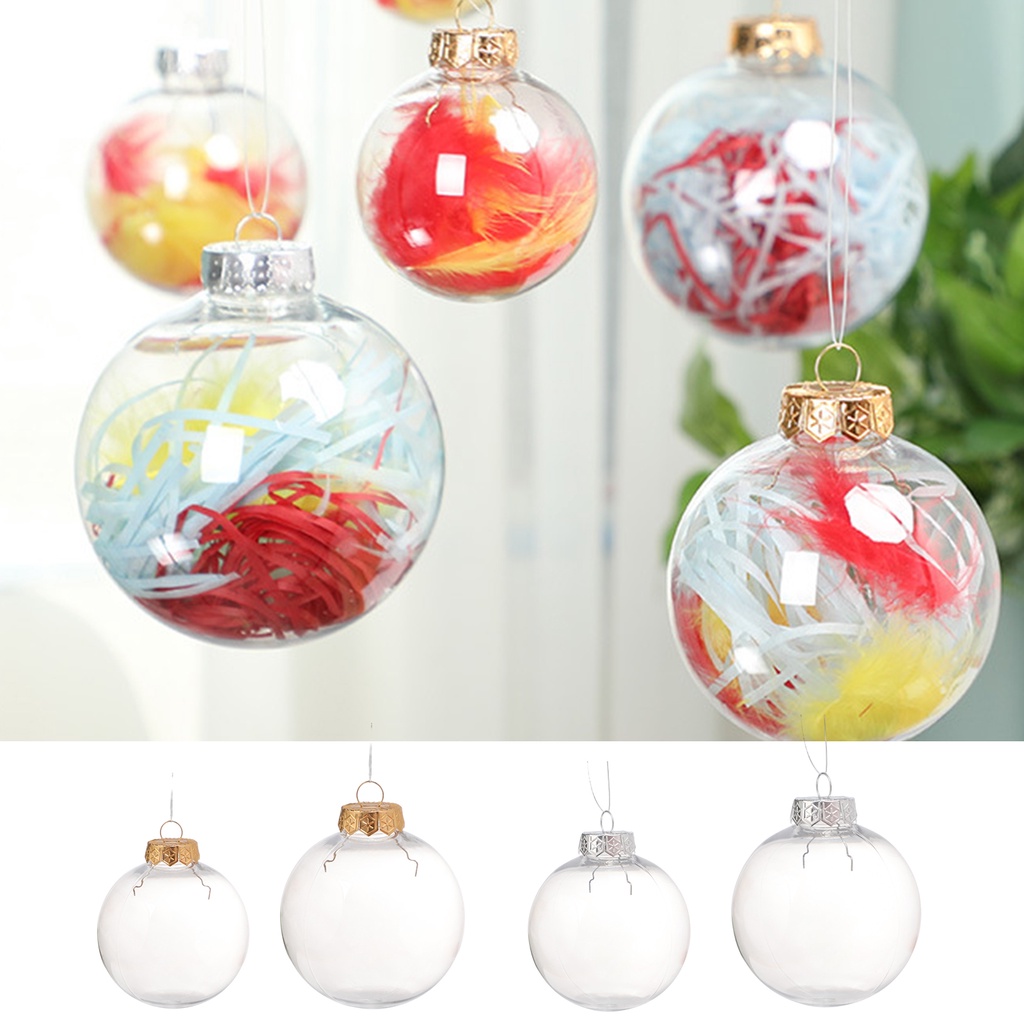 christmas-ลูกบอลพลาสติกใส-พื้นผิวเรียบ-diy-สําหรับตกแต่งบ้าน-คริสต์มาส