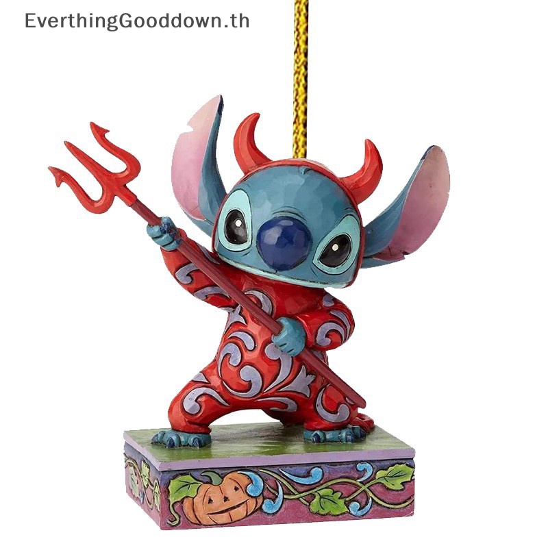 ever-จี้ฟิกเกอร์อะคริลิค-รูปการ์ตูนดิสนีย์-lilo-amp-stitch-สําหรับตกแต่งต้นคริสต์มาส