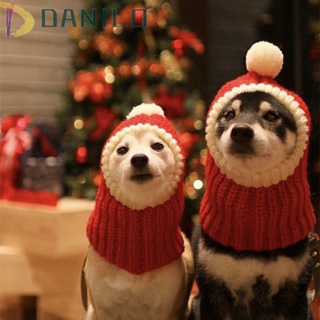 Danilo หมวกแก๊ป ขนาดเล็ก กลาง ใหญ่ อบอุ่น คริสต์มาส ฤดูหนาว สําหรับสัตว์เลี้ยง สุนัข DIY