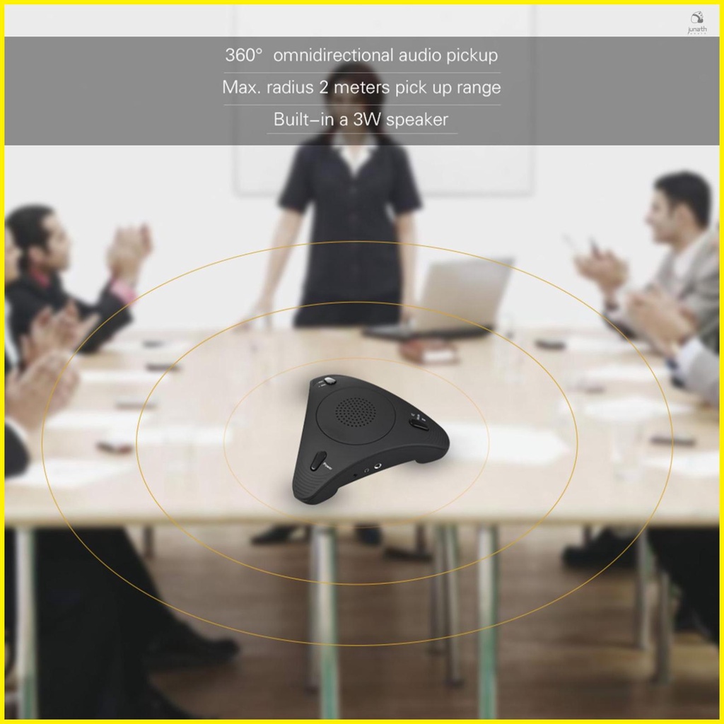 Premium Omnidirectional USB Microphone Speaker Perfect for Business