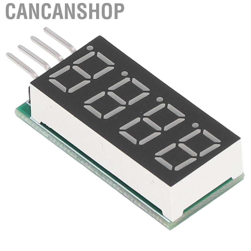 Cancanshop จอแสดงผล LED I2C โมดูล 4 Pins ควบคุมหลอดดิจิตอลหลัก 7 ...