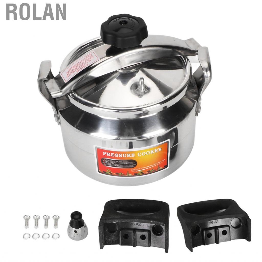 Rolan Pressure Canner Aluminum Explosion Proof Compound Bottom Large