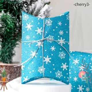 Cherry3 หมอนกล่องขนม รูปเกล็ดหิมะ แฮนด์เมด DIY 10 ชิ้น