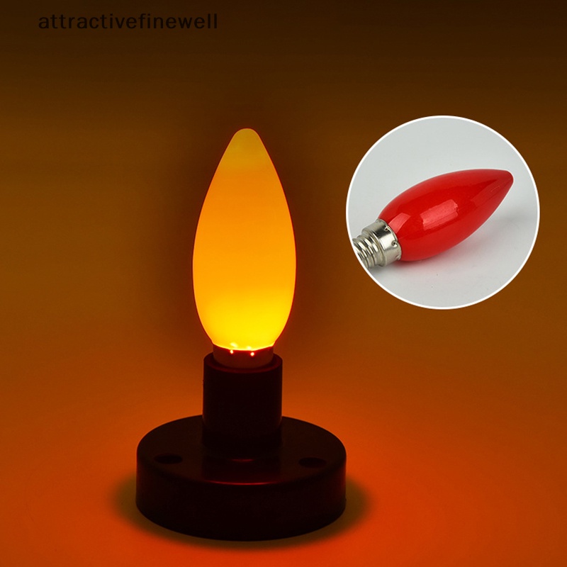 attractivefinewell-หลอดไฟ-led-e12-e14-สีแดง-สําหรับตกแต่ง-1-ชิ้น