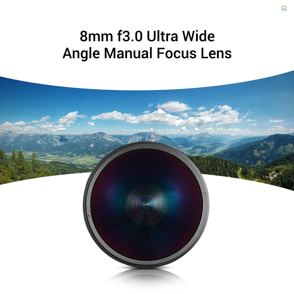 fsth-8mm-f3-0-fisheye-lens-aps-c-manual-focus-ultra-wide-angle-for-aps-c-compatible-with-camera