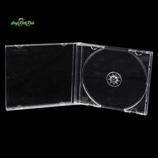 Erck&gt; กล่องพลาสติกใส แบบหนา สําหรับใส่แผ่น CD DVD จํานวน 1 ชิ้น
