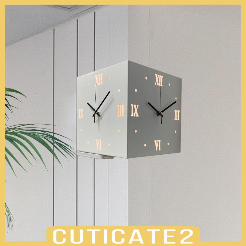 cuticate2-นาฬิกาแขวนผนังมุม-อ่านง่าย-สําหรับห้อง-ลานบ้าน