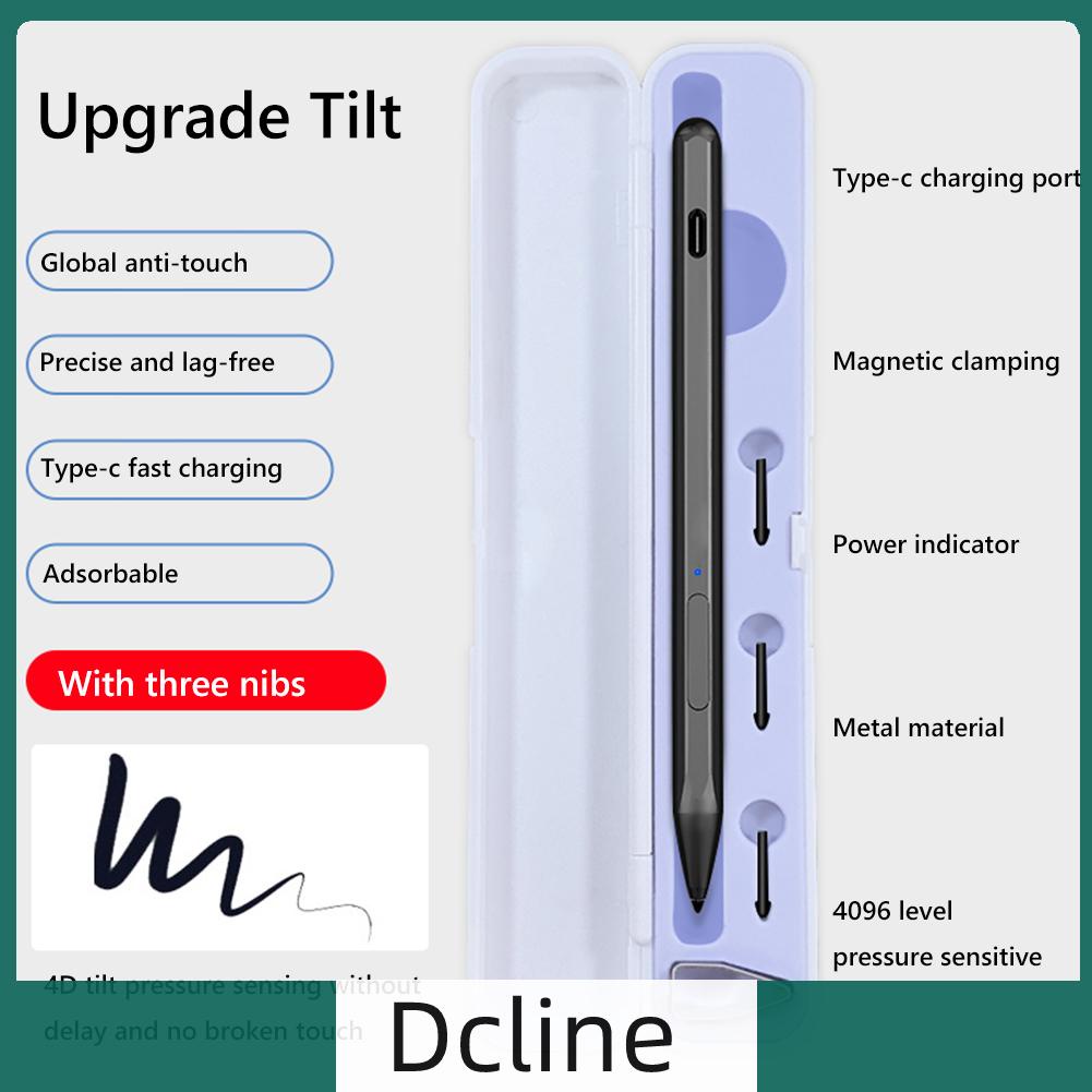 dcline-th-ปากกาสไตลัสแม่เหล็ก-สําหรับ-microsoft-surface-pro-9-8-7-6-5