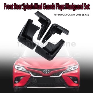 บังโคลนหน้า หลังรถยนต์ สําหรับ TOYOTA CAMRY SE XSE 2018 4 ชิ้น