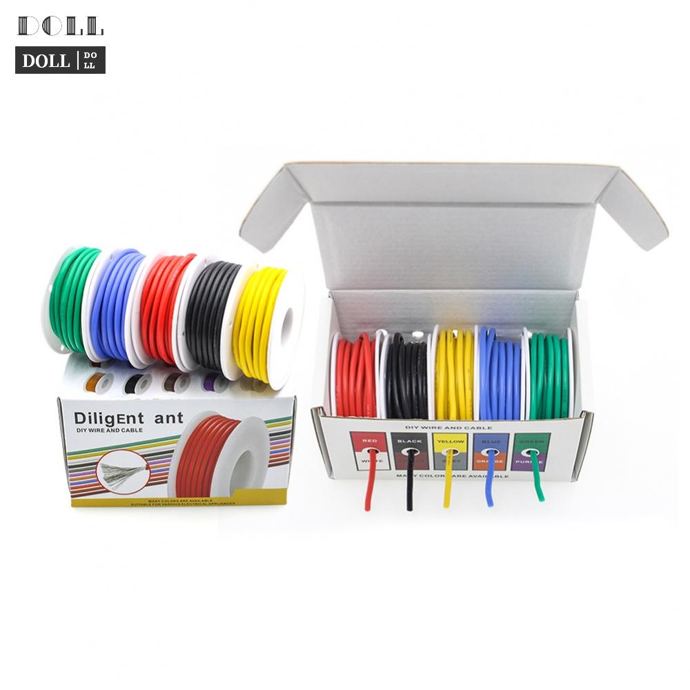 new-professional-grade-5-color-electrical-braided-wire-cable-kit-for-all-connections